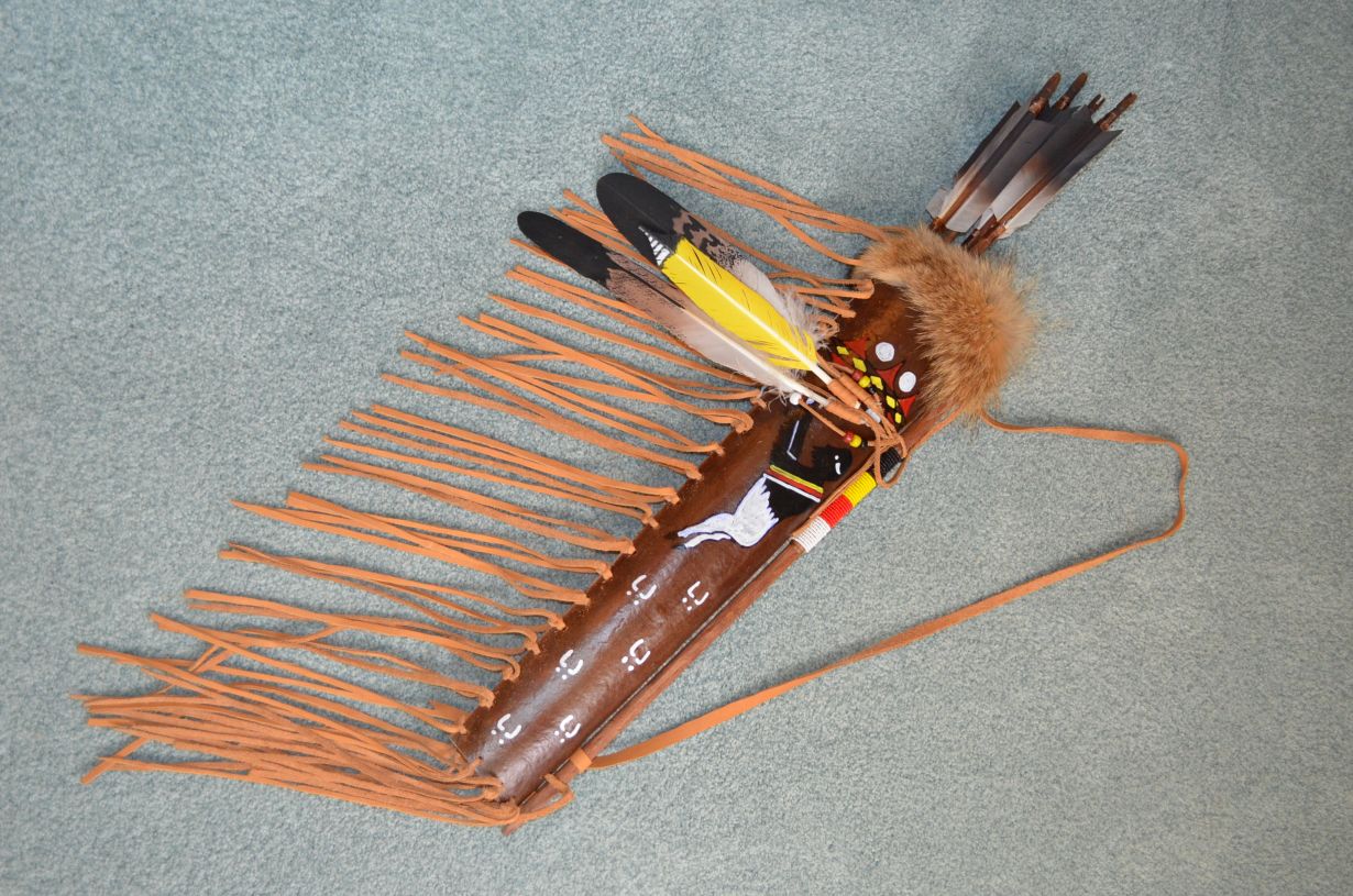 Native American Bows Arrows Quivers Sets Decorative Indian Art