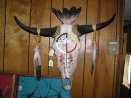 Painted Skull