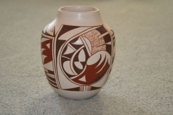 Hopi pot by the Frog lady