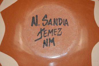 Signed Jemez Pueblo Pottery, Jemezpot7