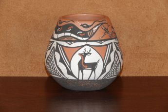 Signed Zuni Pueblo Pottery, Zunipot3