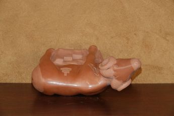 Signed Pueblo animal Pottery, animal5