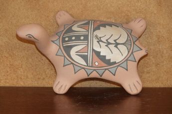 Signed Pueblo animal Pottery, animal9