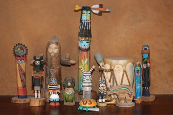 Hopi Katsina's and sculptures