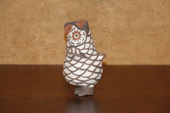 Signed Pueblo Owl Pottery, owl13
