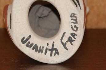 Signed Pueblo Owl Pottery, owl16