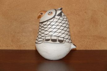 Signed Pueblo Owl Pottery, owl1