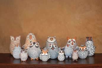 Signed Pueblo Owl Pottery, owl21