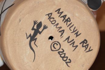 Signed Acoma Pottery, Acomapot19