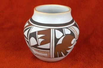 Hopi pot by the Frog lady