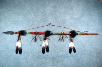 Lavern little Rawhide wrapped Spear